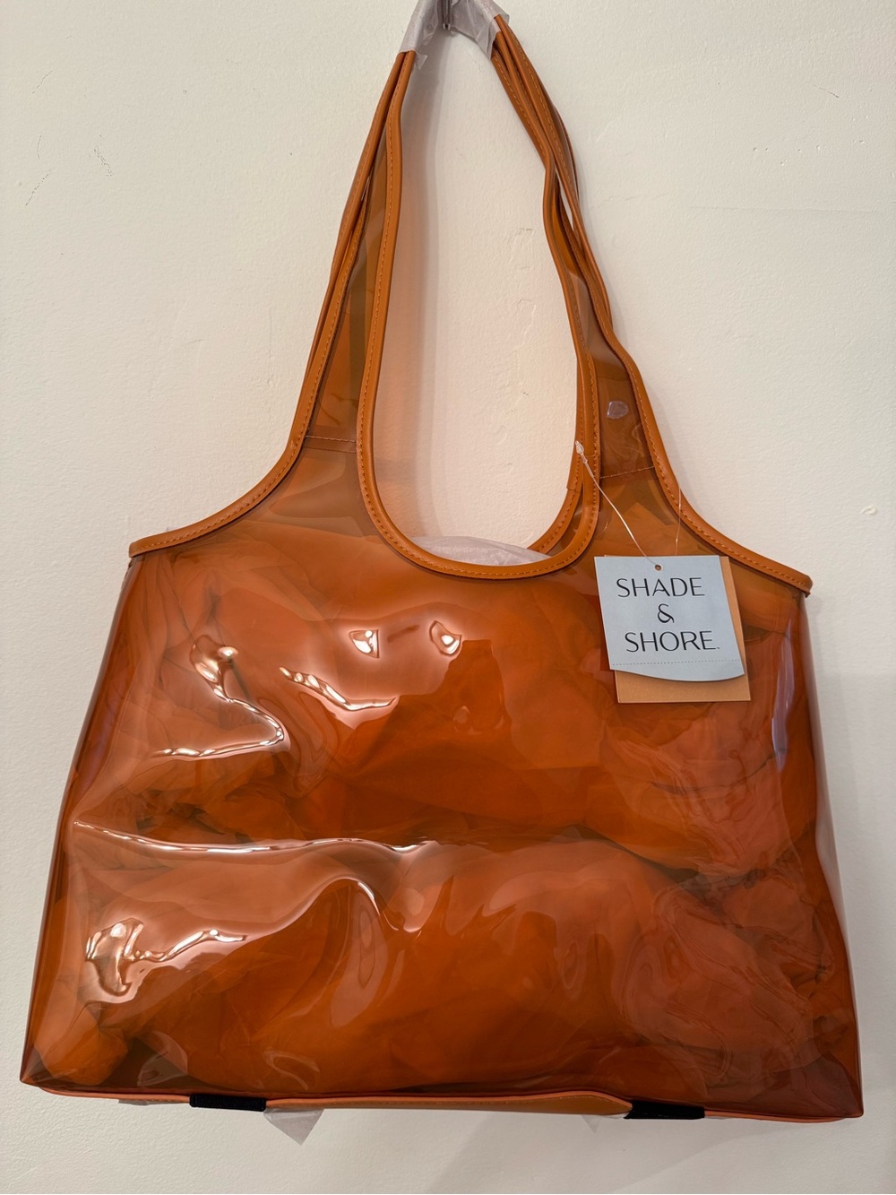 Shade & Shore Transparent Orange Tote Target